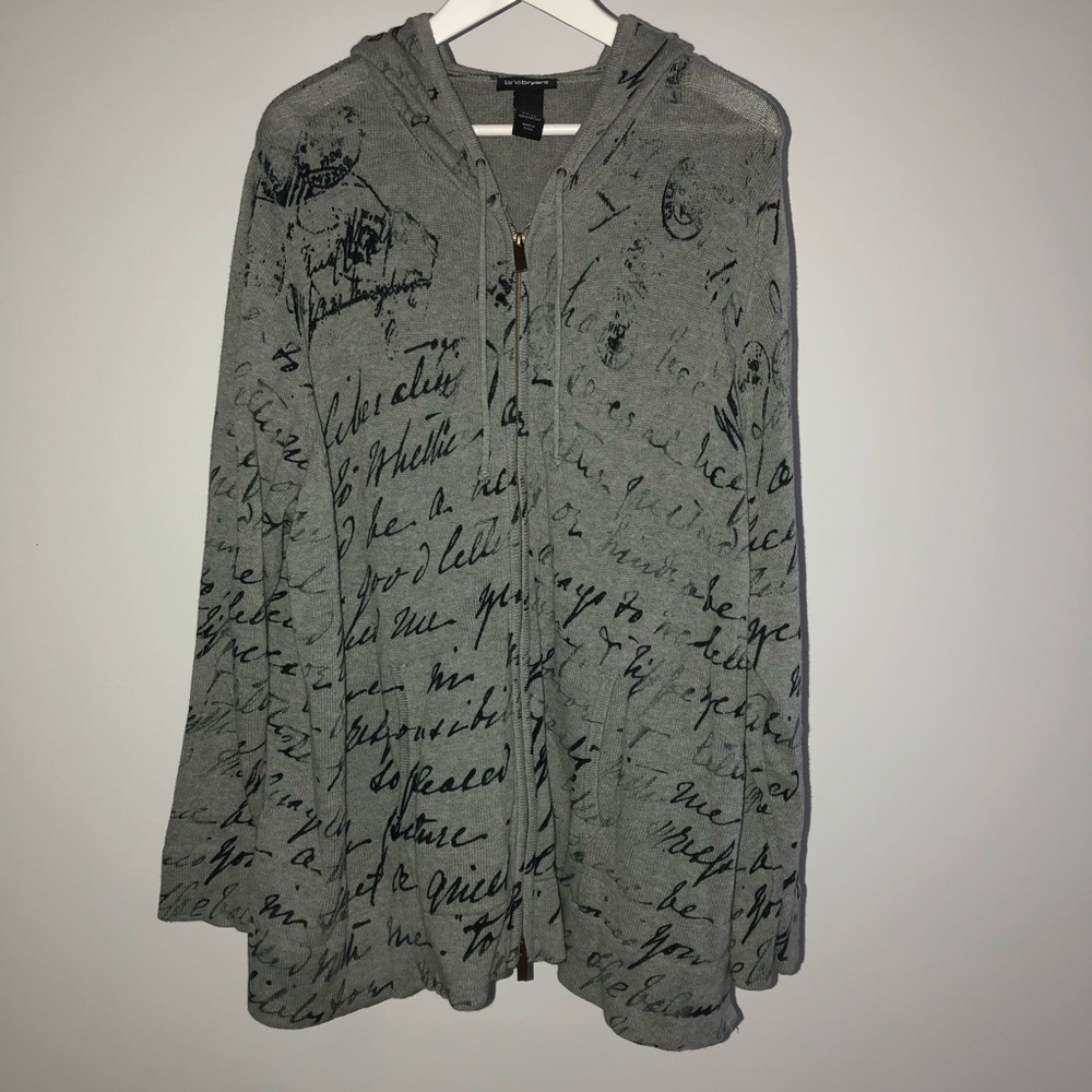 Lane Bryant zip up